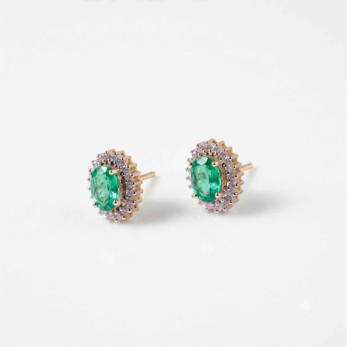 Pink Stone Diana Earrings
