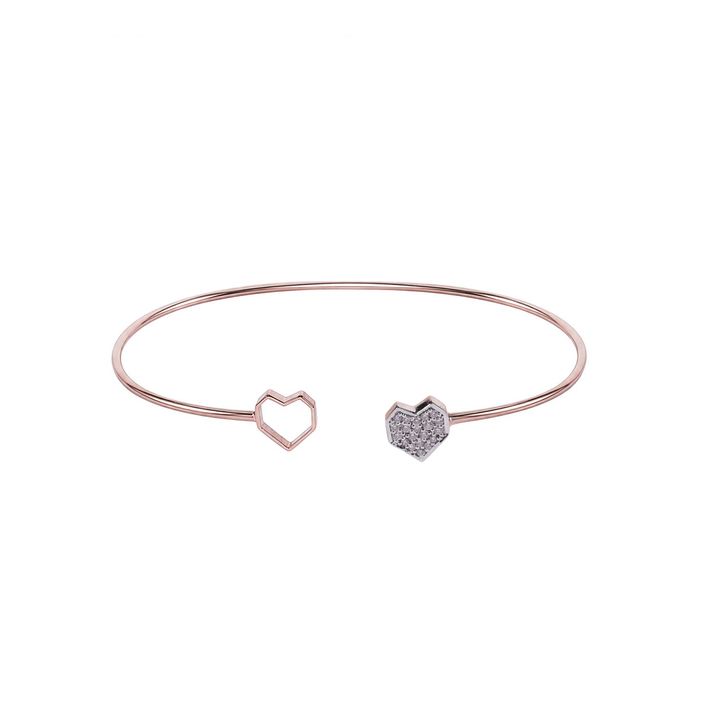 Open Cuff Diamond Bracelet