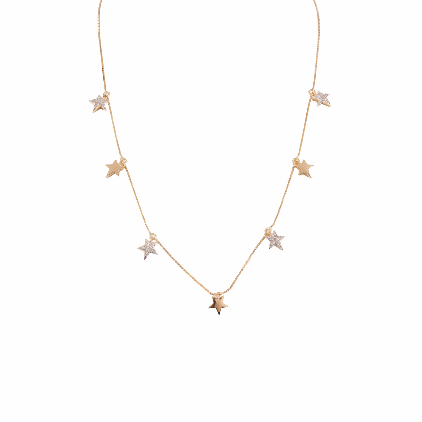 Star Station Diamond Necklace