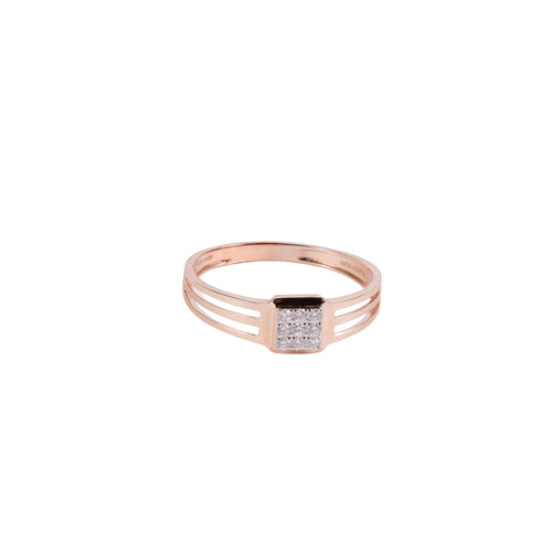 Load image 1 in gallery view. Twin Rail Diamond Ring