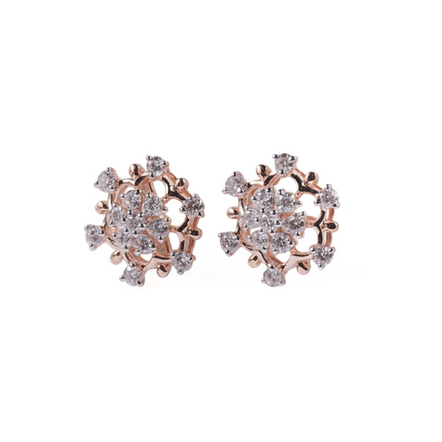 Load image 1 in gallery view. Starburst Cluster Earrings