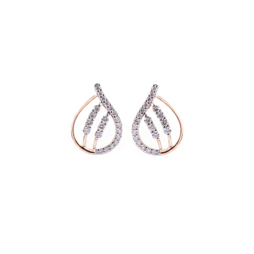 Load image 1 in gallery view. Floral Cluster Drop Earrings