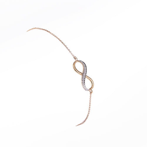 Load image 1 in gallery view. Petite Infinity Chain Bracelet