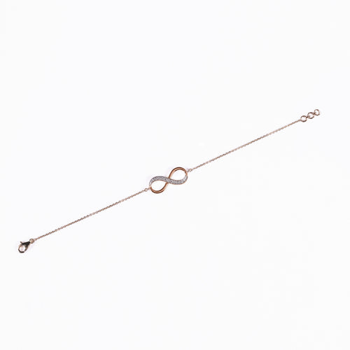 Load image 1 in gallery view. Petite Infinity Chain Bracelet