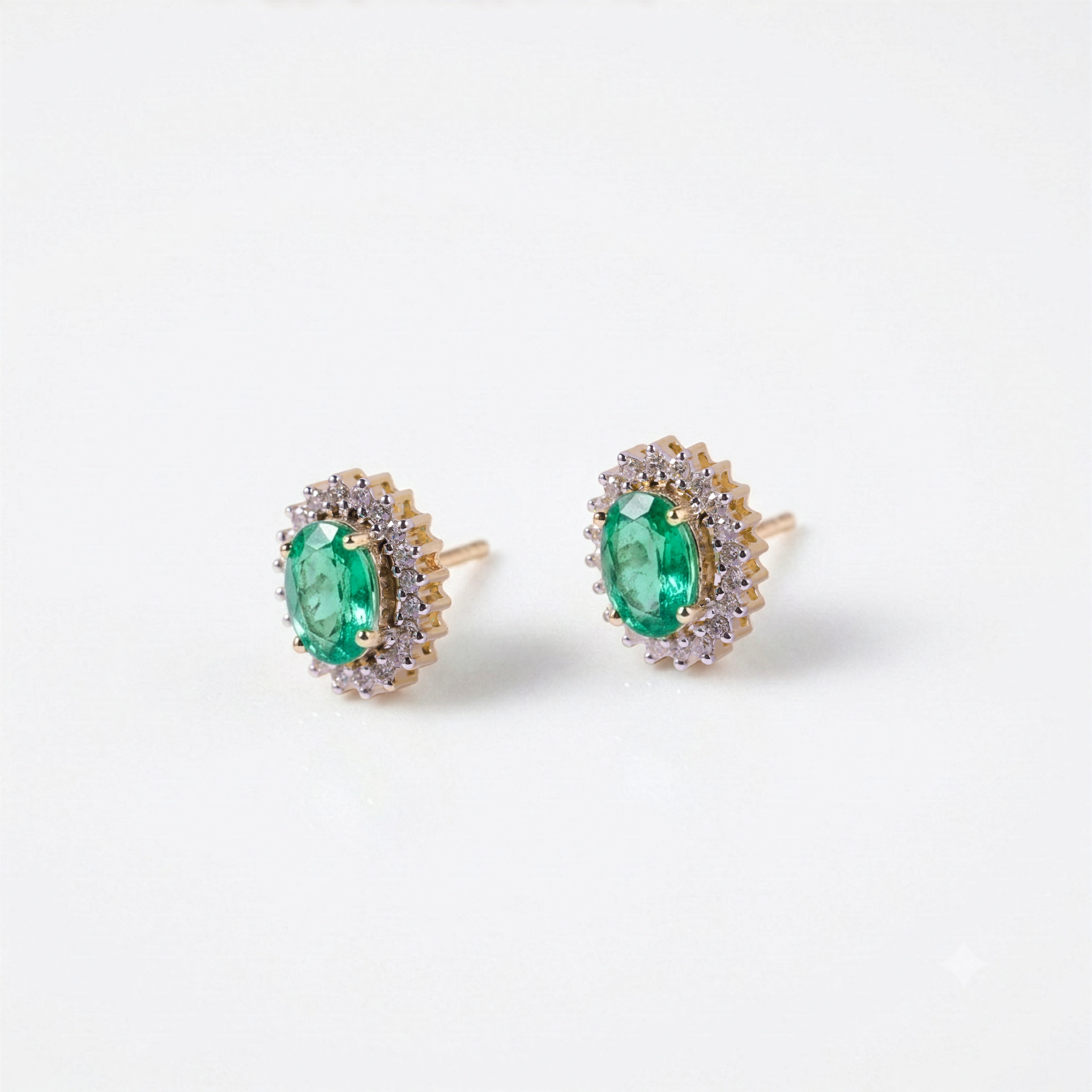 Pink Stone Diana Earrings