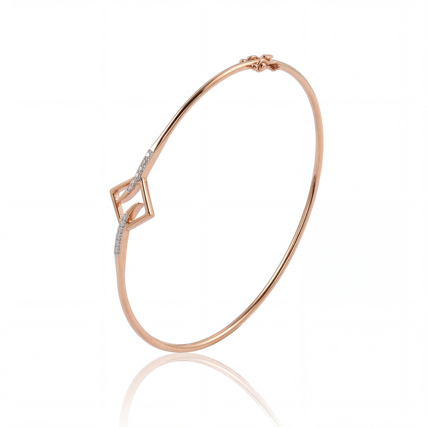 Rhombus Diamond Bangle