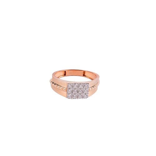 Load image 1 in gallery view. Pavé Cluster Natural Diamond Ring