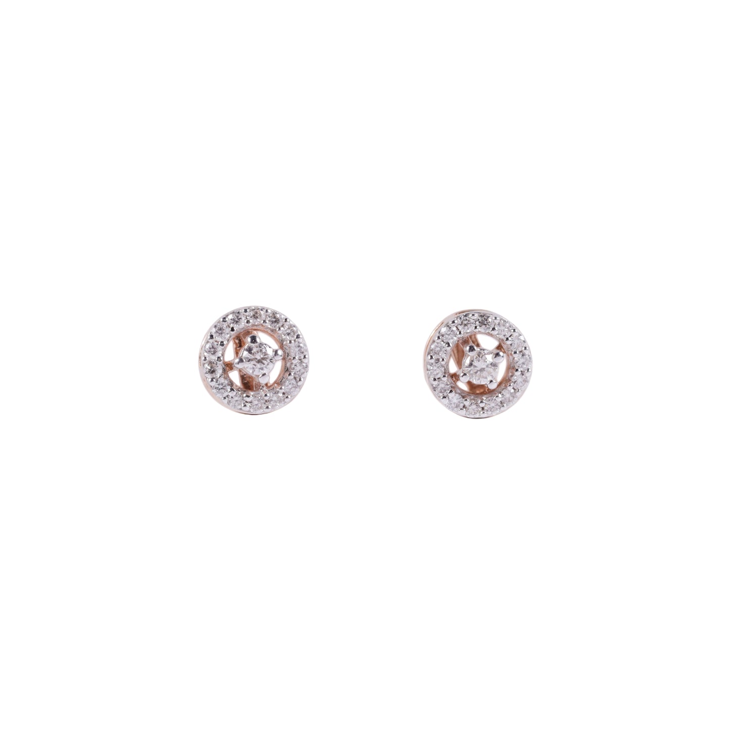 Classic Halo Stud Earrings