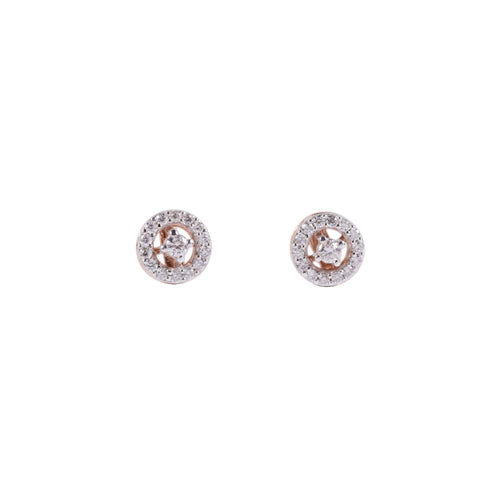 Load image 1 in gallery view. Classic Halo Stud Earrings