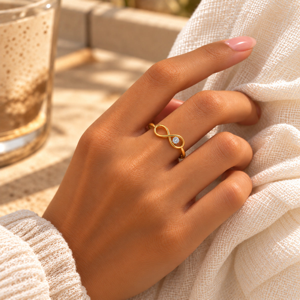 Petite Spark Diamond Ring