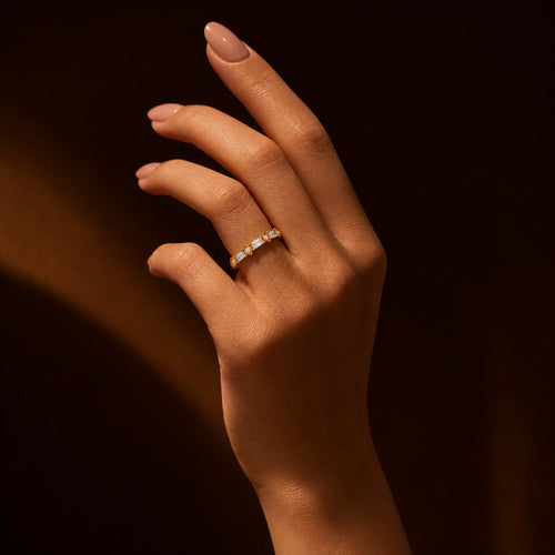 Load image 1 in gallery view. Aurelia Diamond Ring