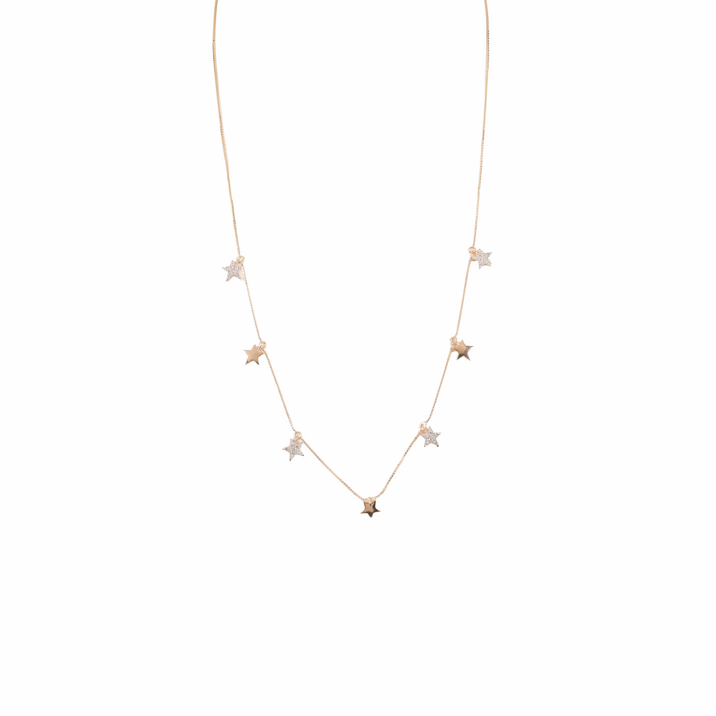 Star Station Diamond Necklace