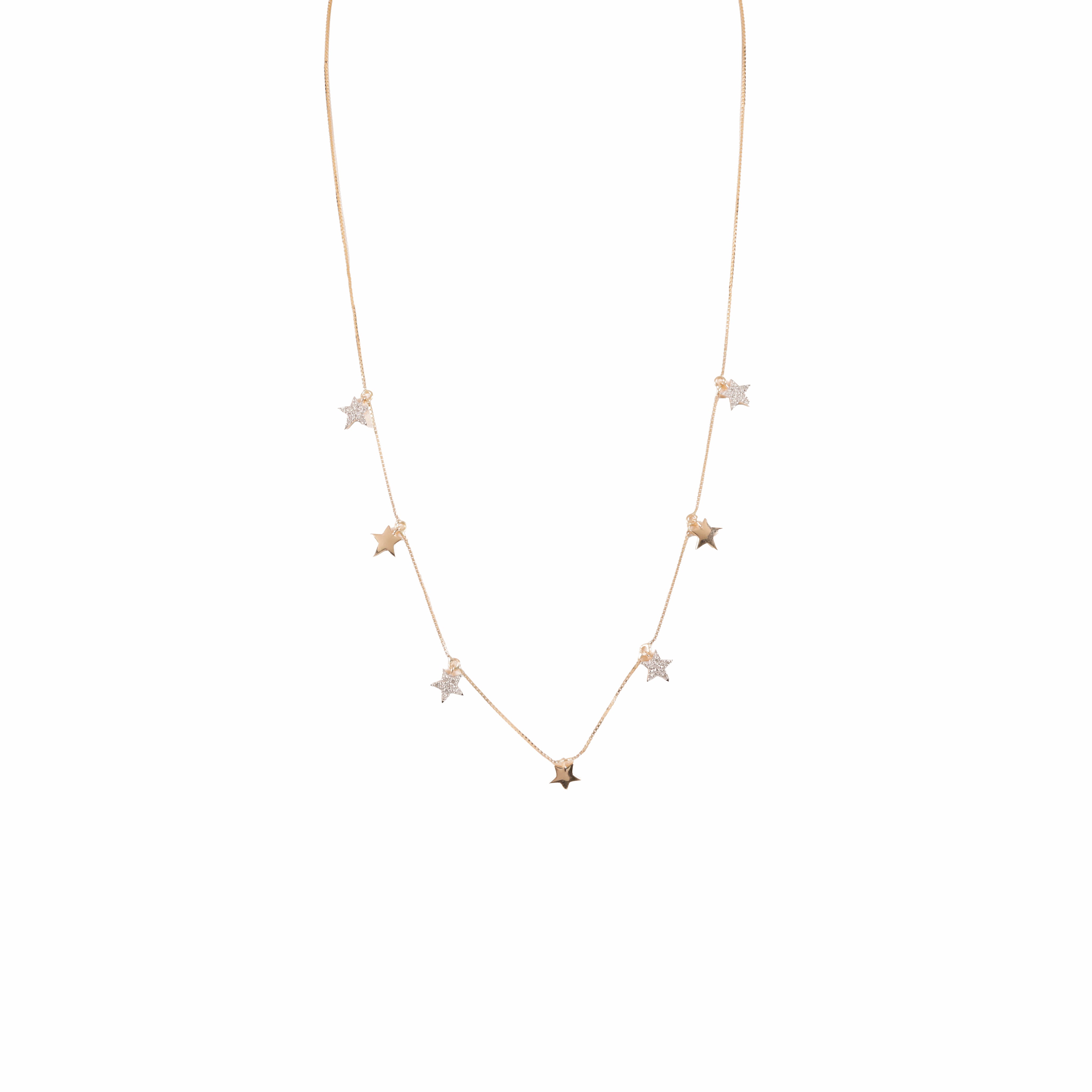 Star Station Diamond Necklace