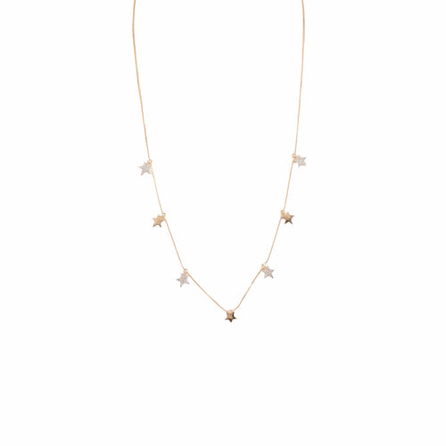 Load image 1 in gallery view. Star Station Diamond Necklace