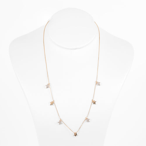 Load image 1 in gallery view. Star Station Diamond Necklace