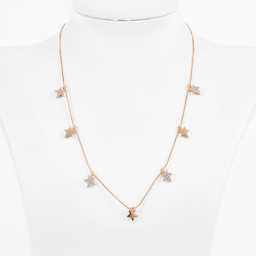 Load image 1 in gallery view. Star Station Diamond Necklace