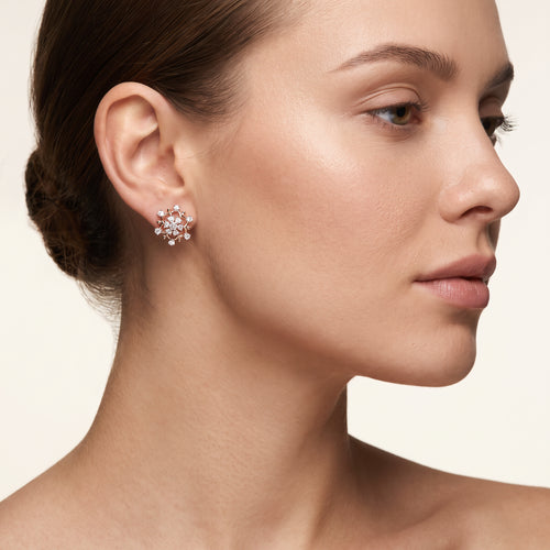 Load image 1 in gallery view. Starburst Cluster Earrings
